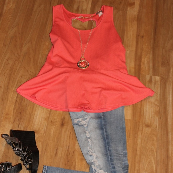 Libian Tops - Adorable Peplum Top